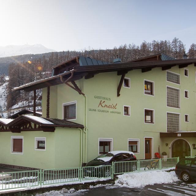 Vakantie naar Gästehaus Kneisl in Sölden in Oostenrijk